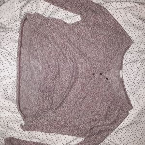 Long sleeve pink shirt